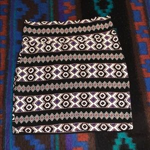 Aztec Pencil Skirt